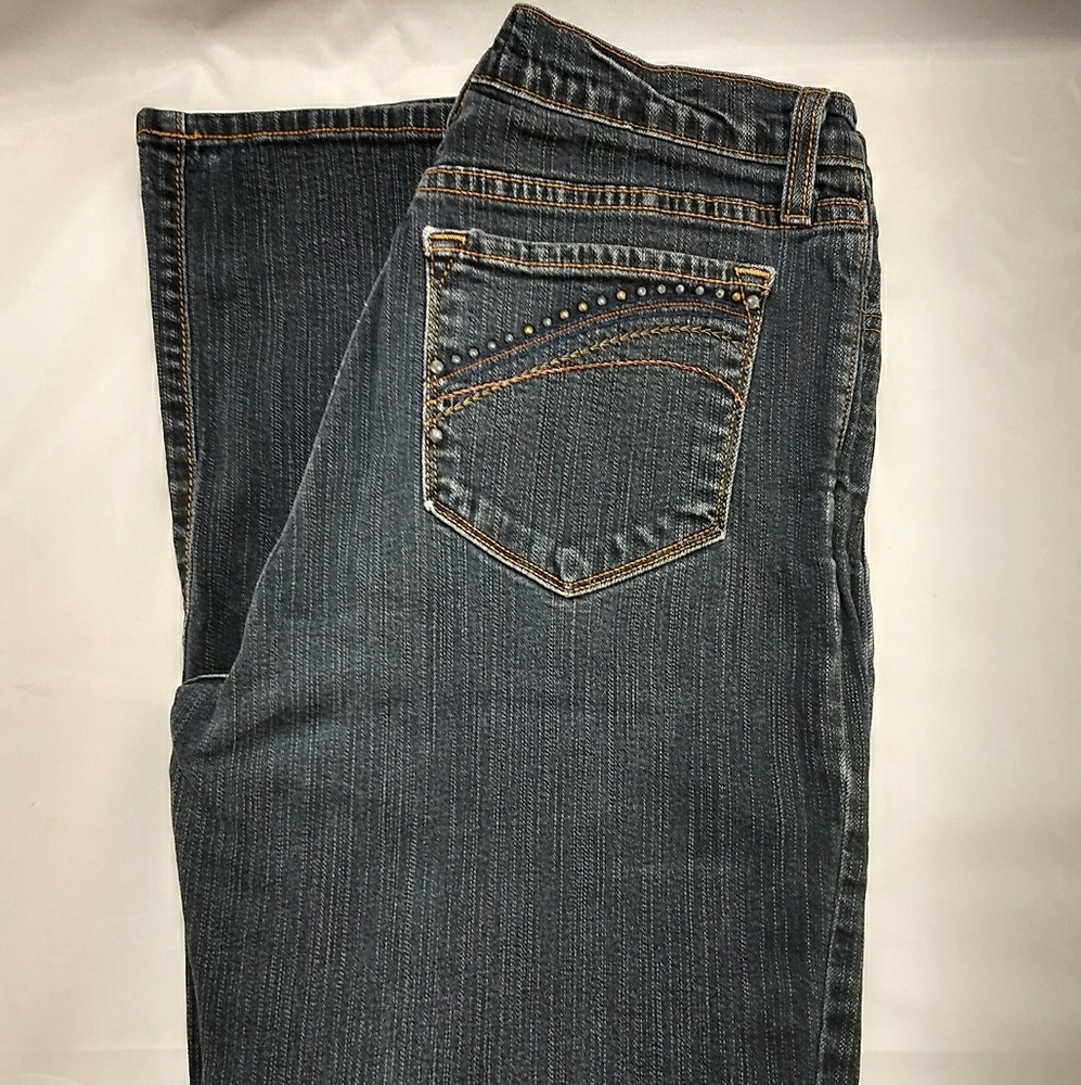 NYDJ Women's Blue Tummy Control Denim Jeans SZ 10